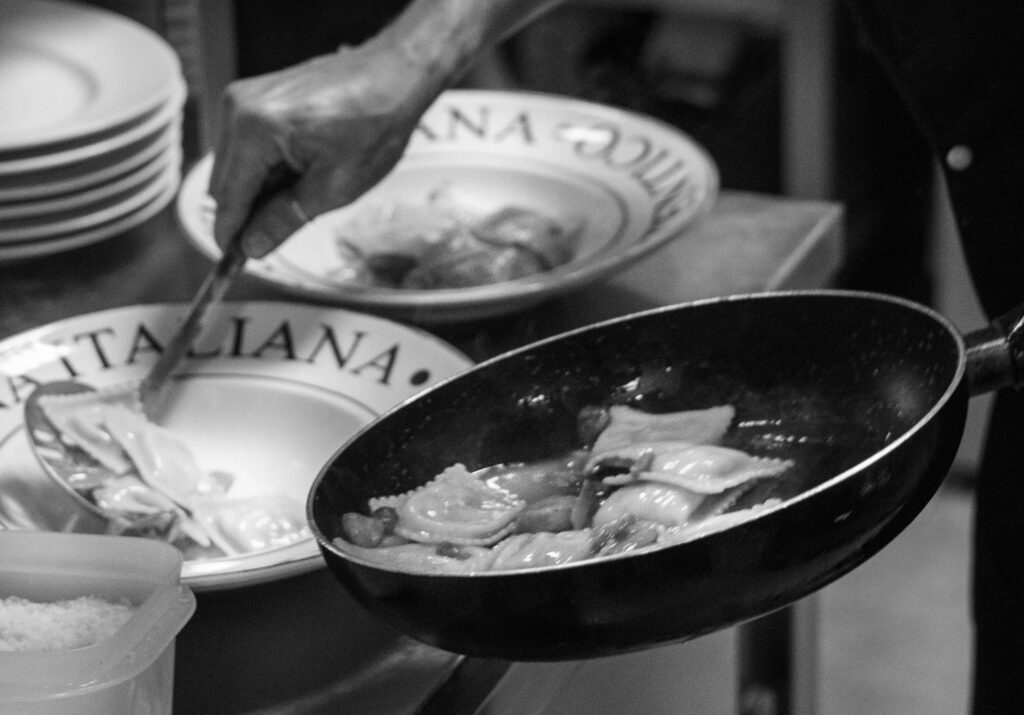 Essen aus der toscanna