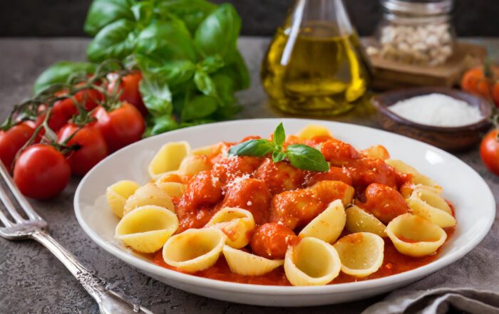 Orecchiette in tomatensauce