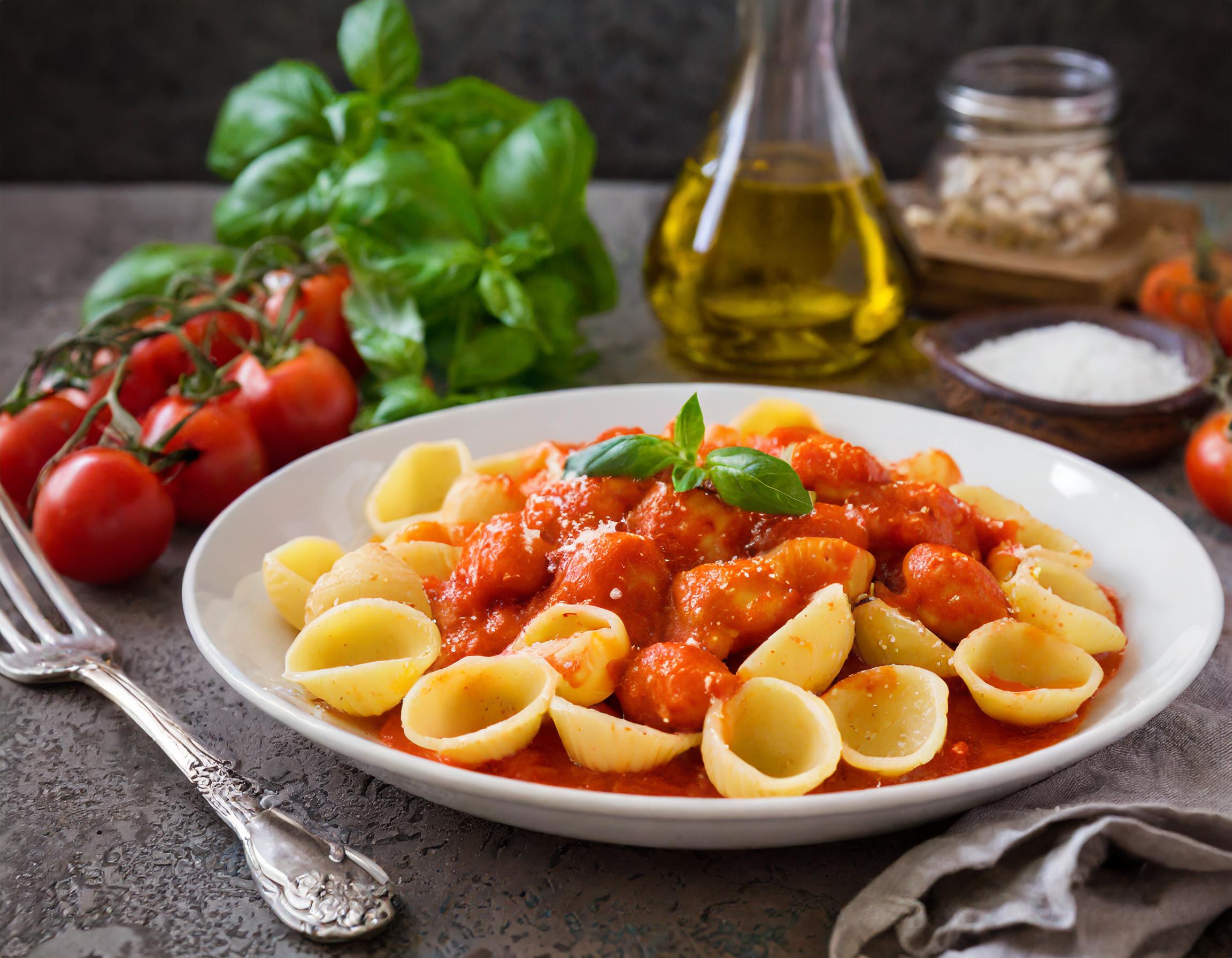 Orecchiette in tomatensauce